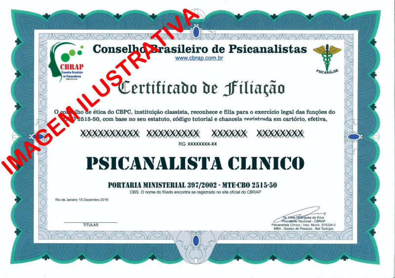 Certificado E Credencial Cebrap